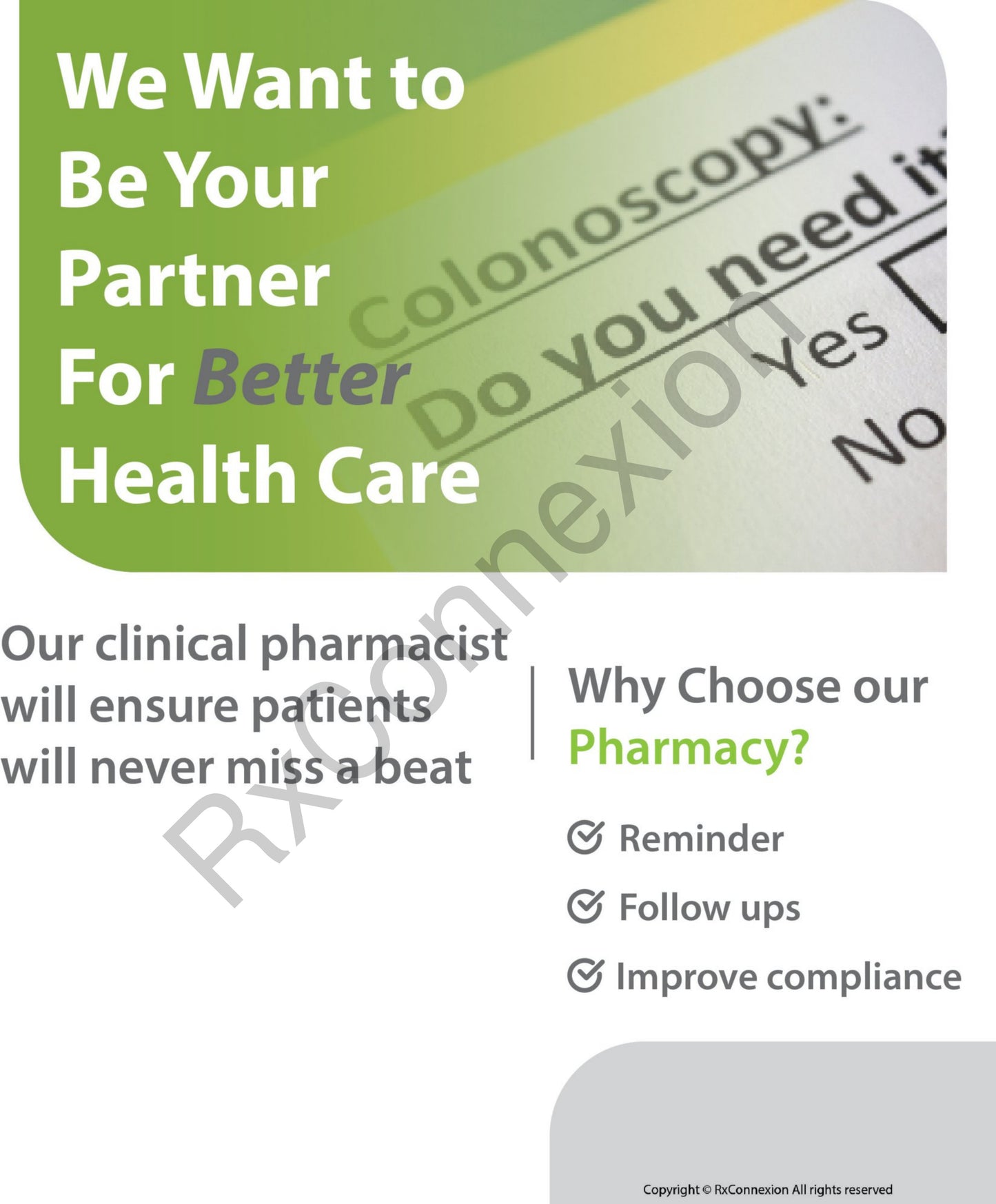 Flyer - Colonoscopy
