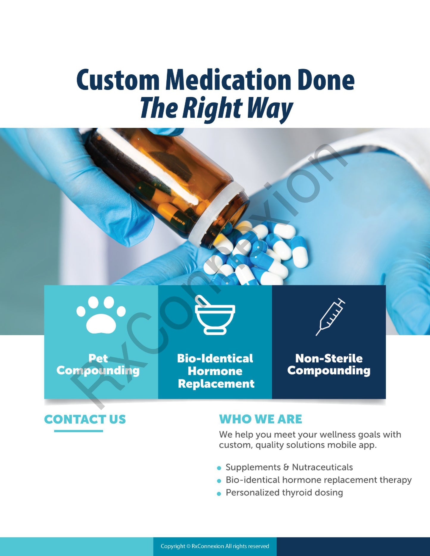 Flyer - Custom meds