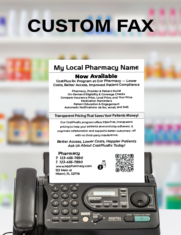 Custom Fax Flyer