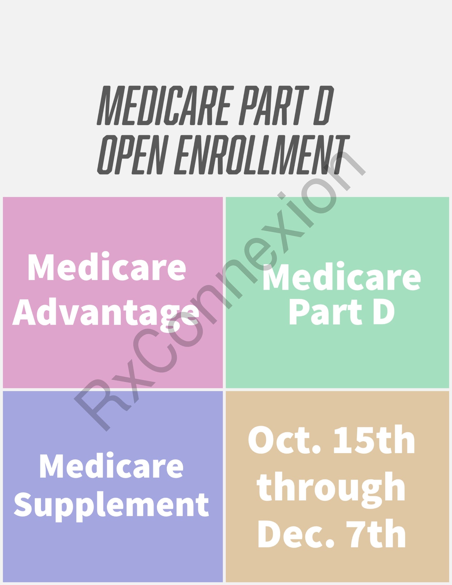 Social Media - Medicare Part D blocks