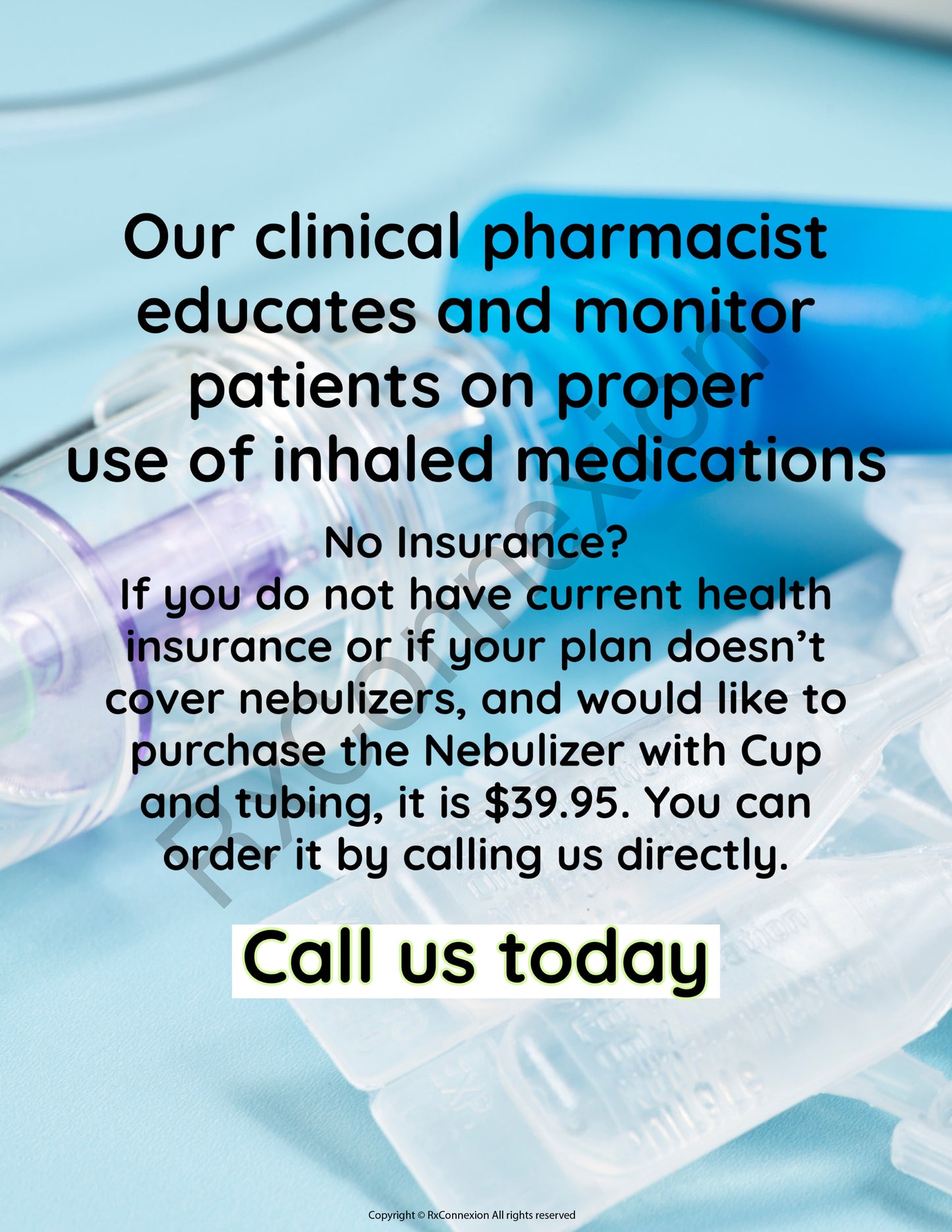 Flyer - Nebulizer Inhaled Meds