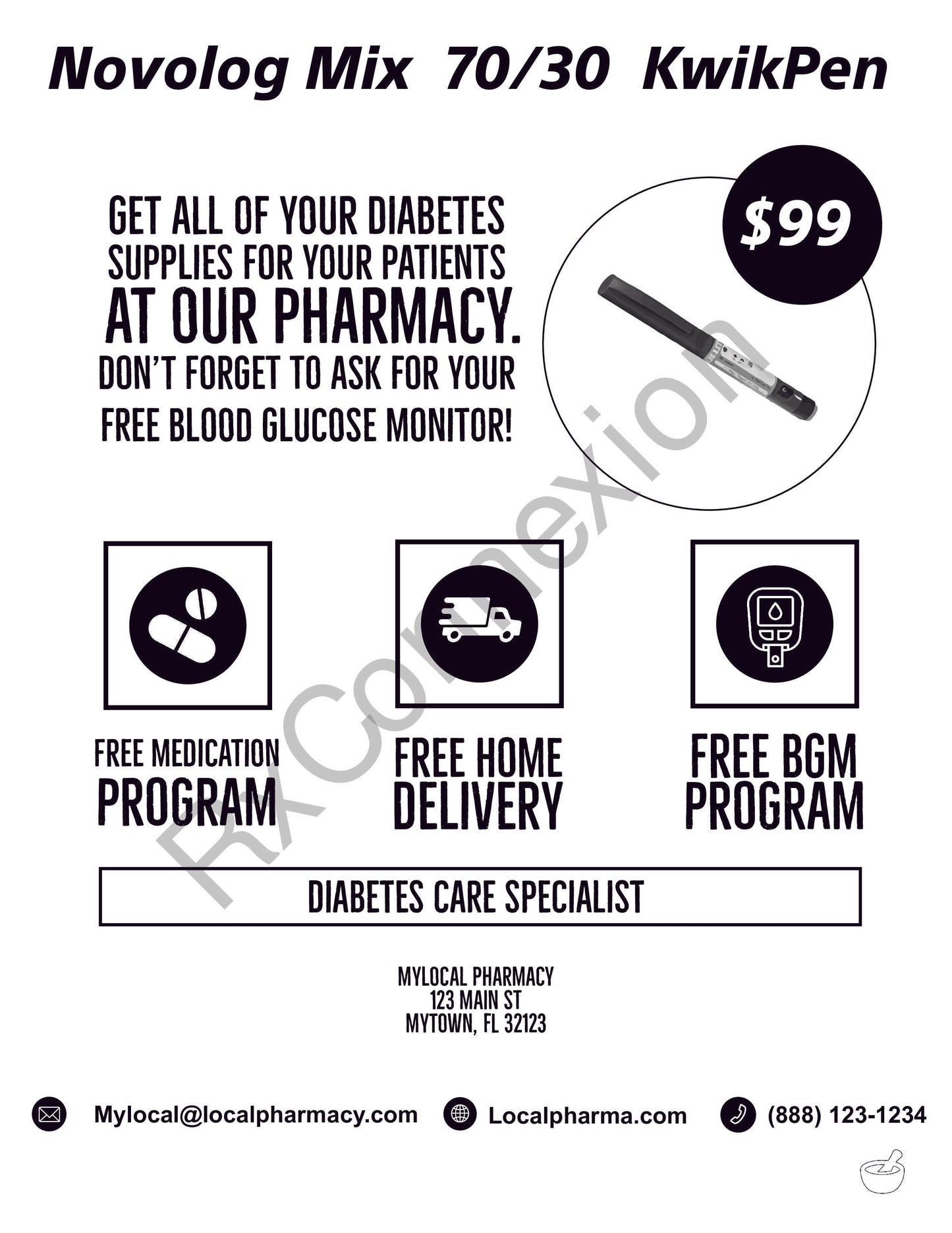 Flyer - Novolog 70/30 fax