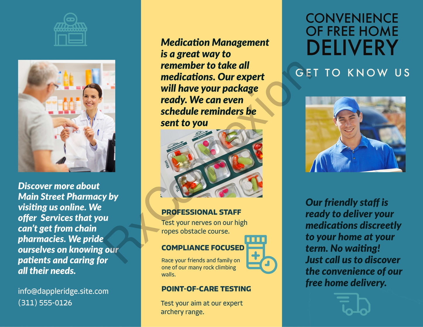 Brochure Pharmacy Design 1500B