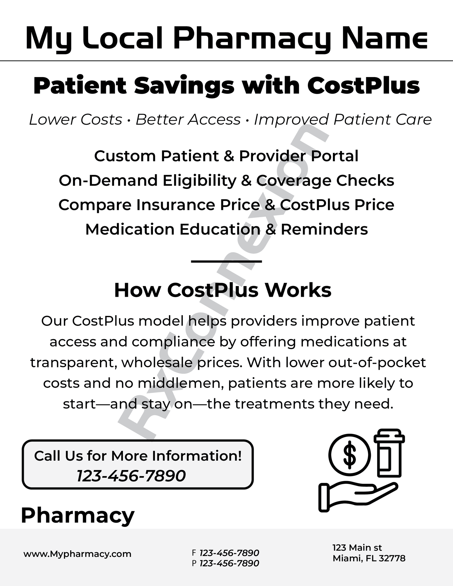 Flyer - CostPlus fax 101