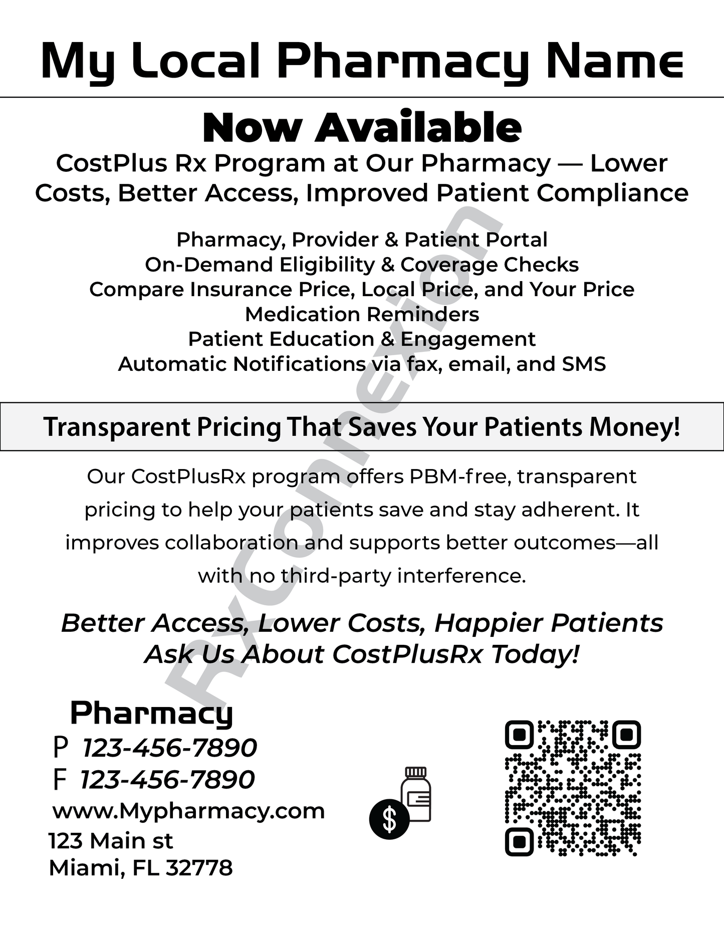Flyer - CostPlus fax 104