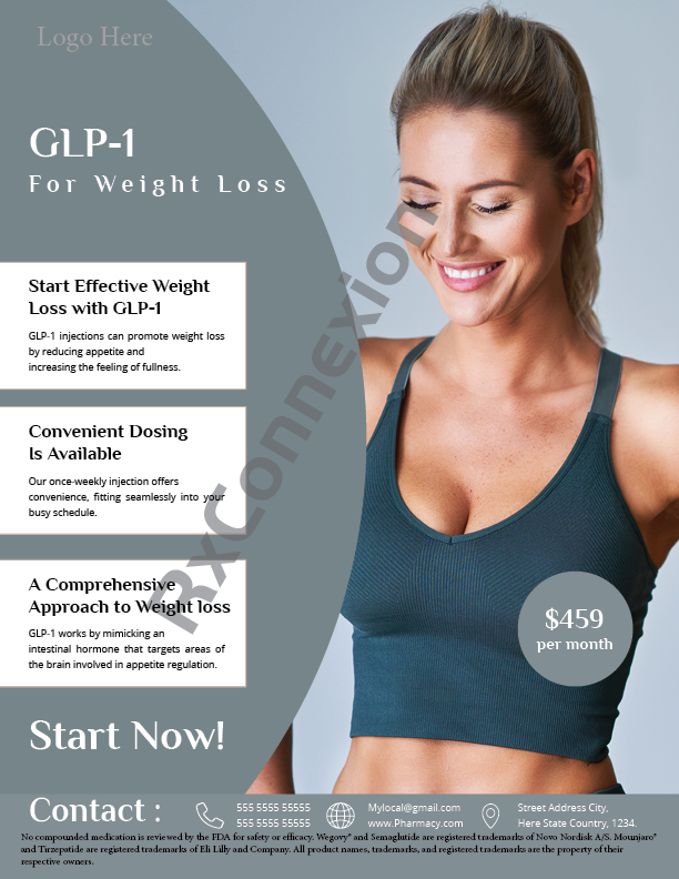 Flyer - GLP-1 for Weight Loss B