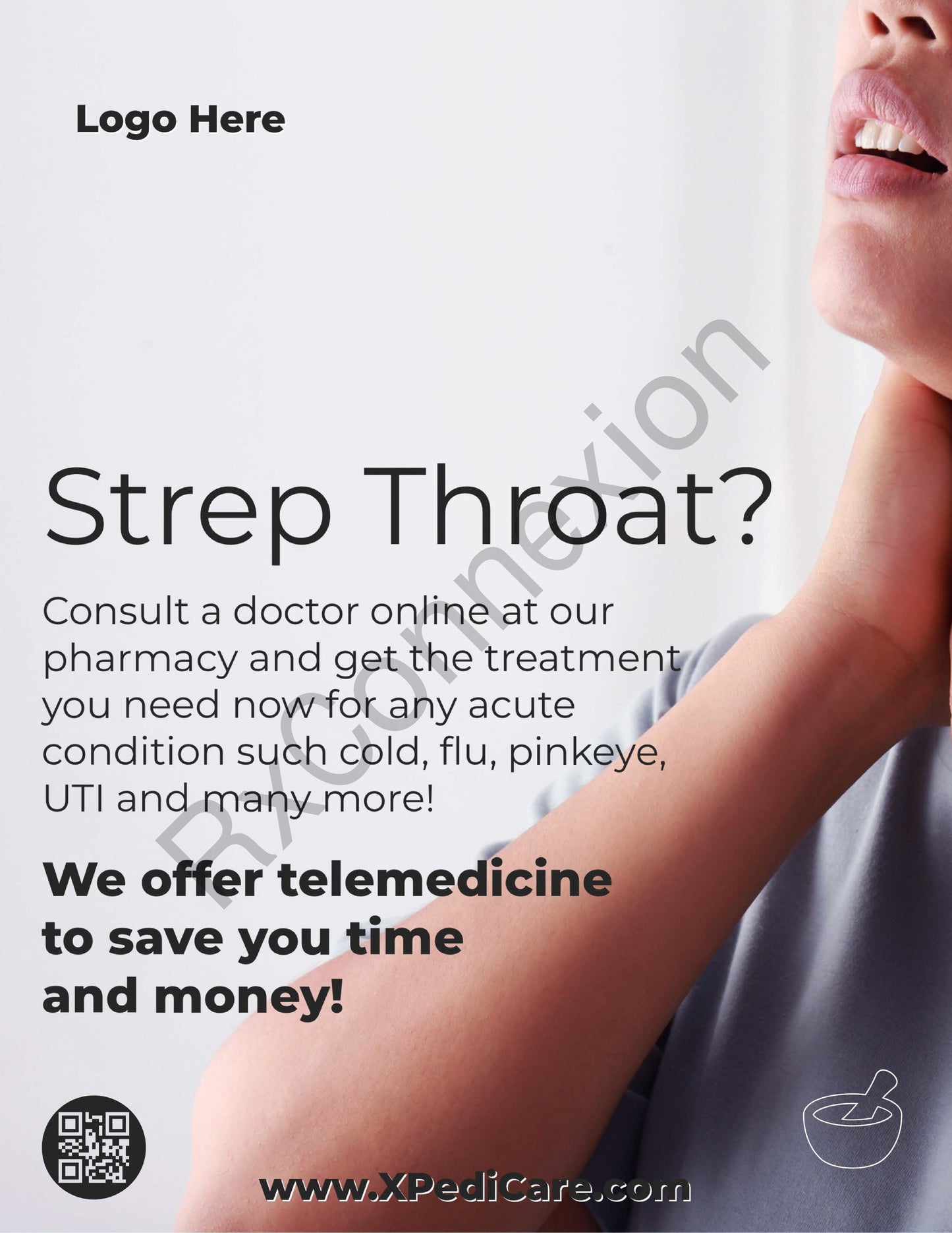 Flyer - Strep throat