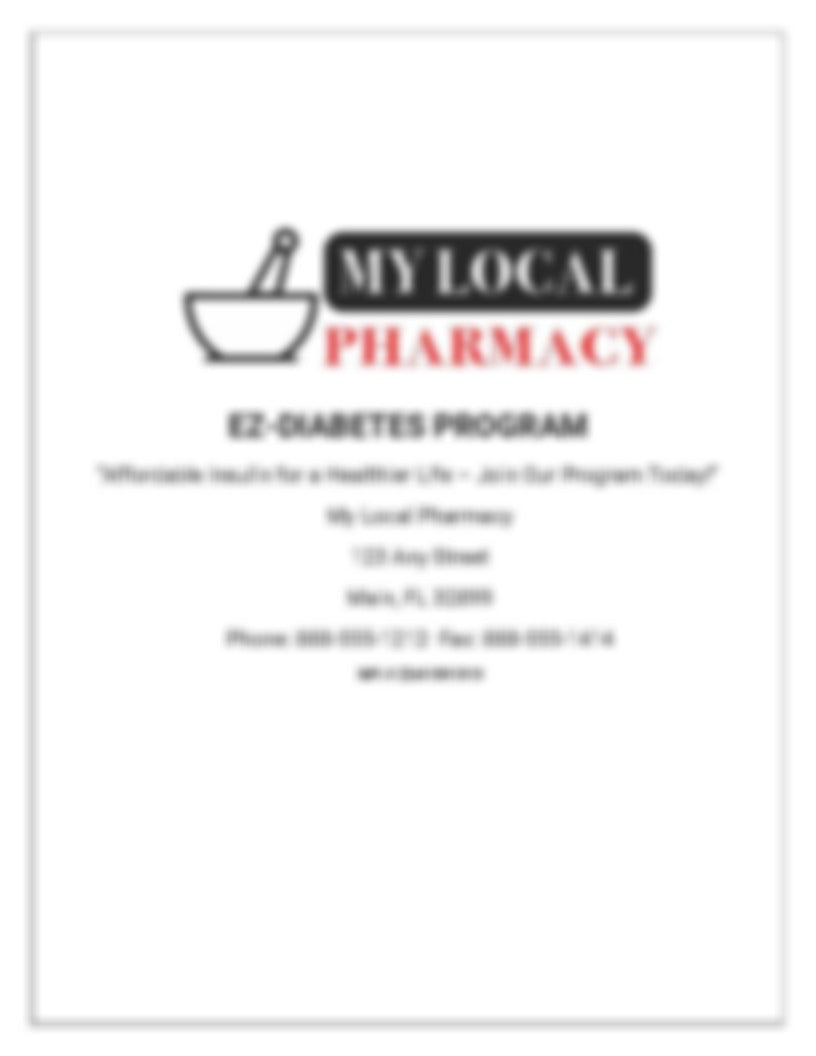 EZ Diabetes Care Program