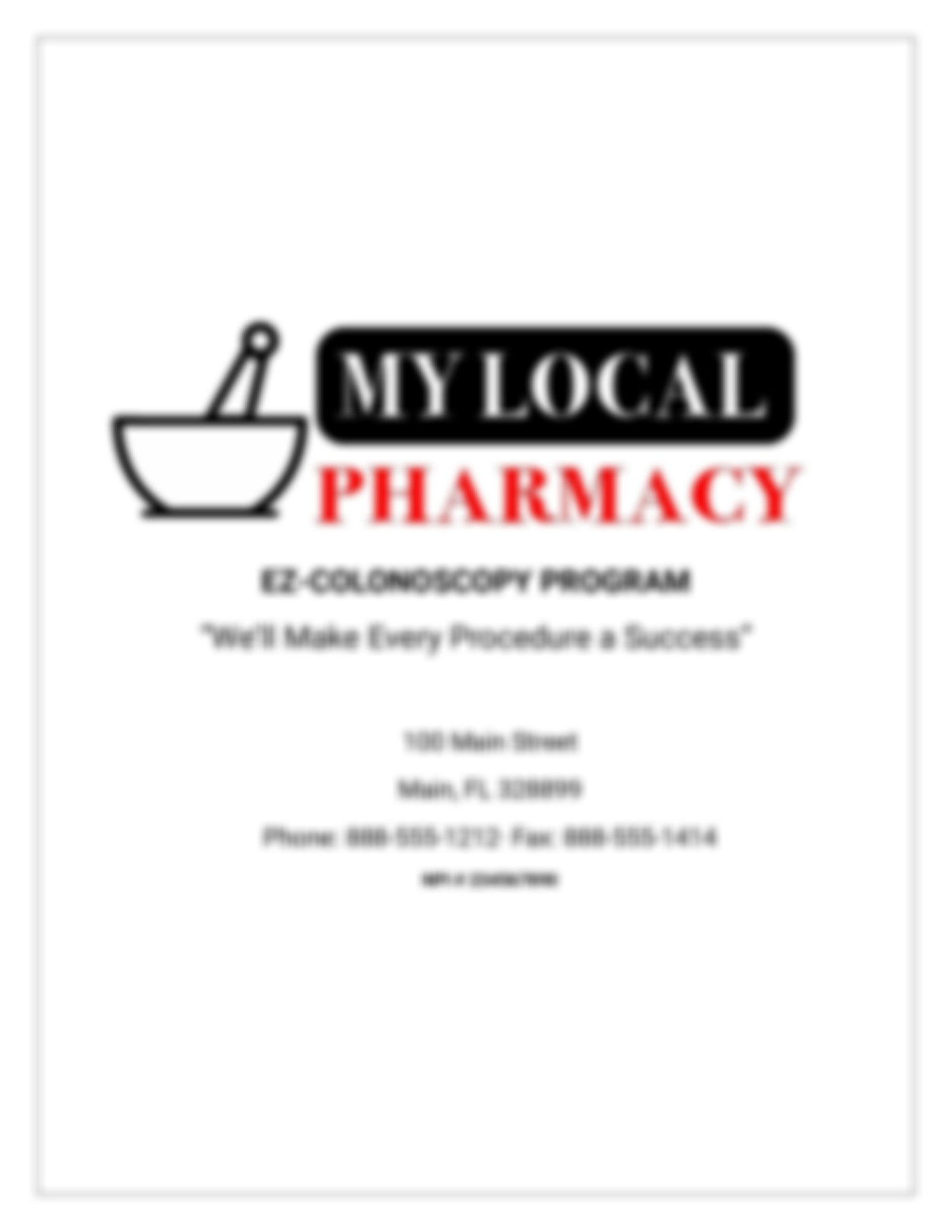 EZ Colonoscopy Program