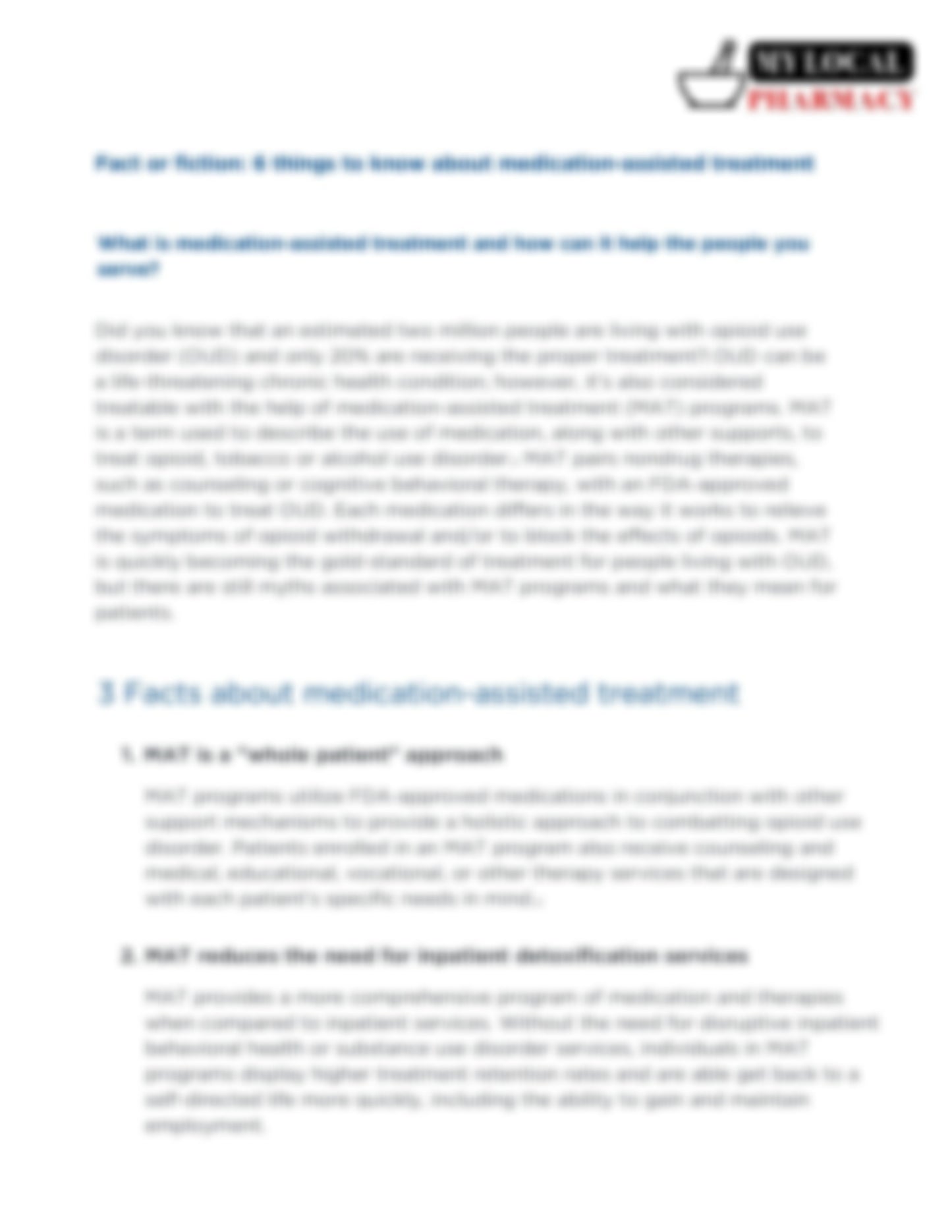 EZ Substance Use Disorder (SUD)