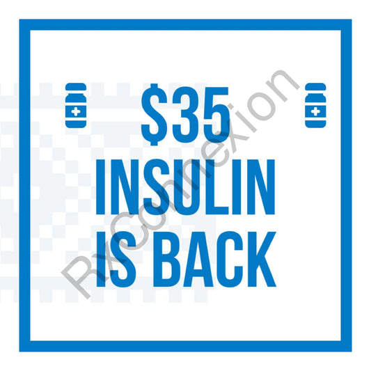 Social Media - $35 Insulin is back