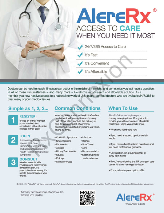 Flyer - AlereRx Access to Care