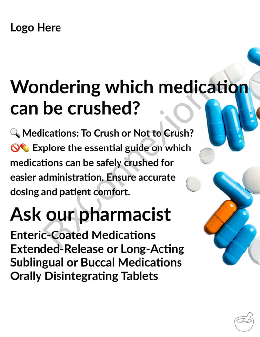 Flyer - Ask our pharmacist
