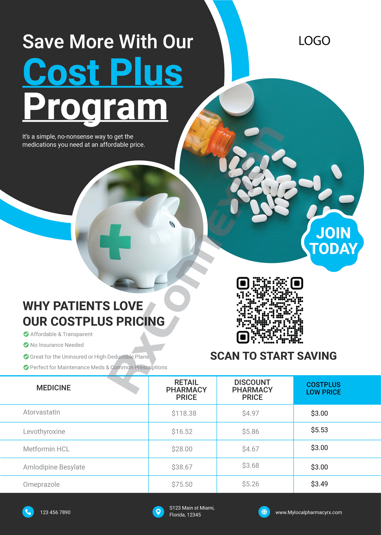 Flyer - CostPlus program