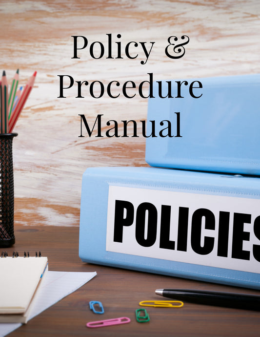 Manual Policy & Procedure Detailed