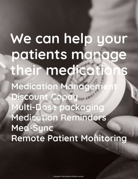 Flyer - Medication Management