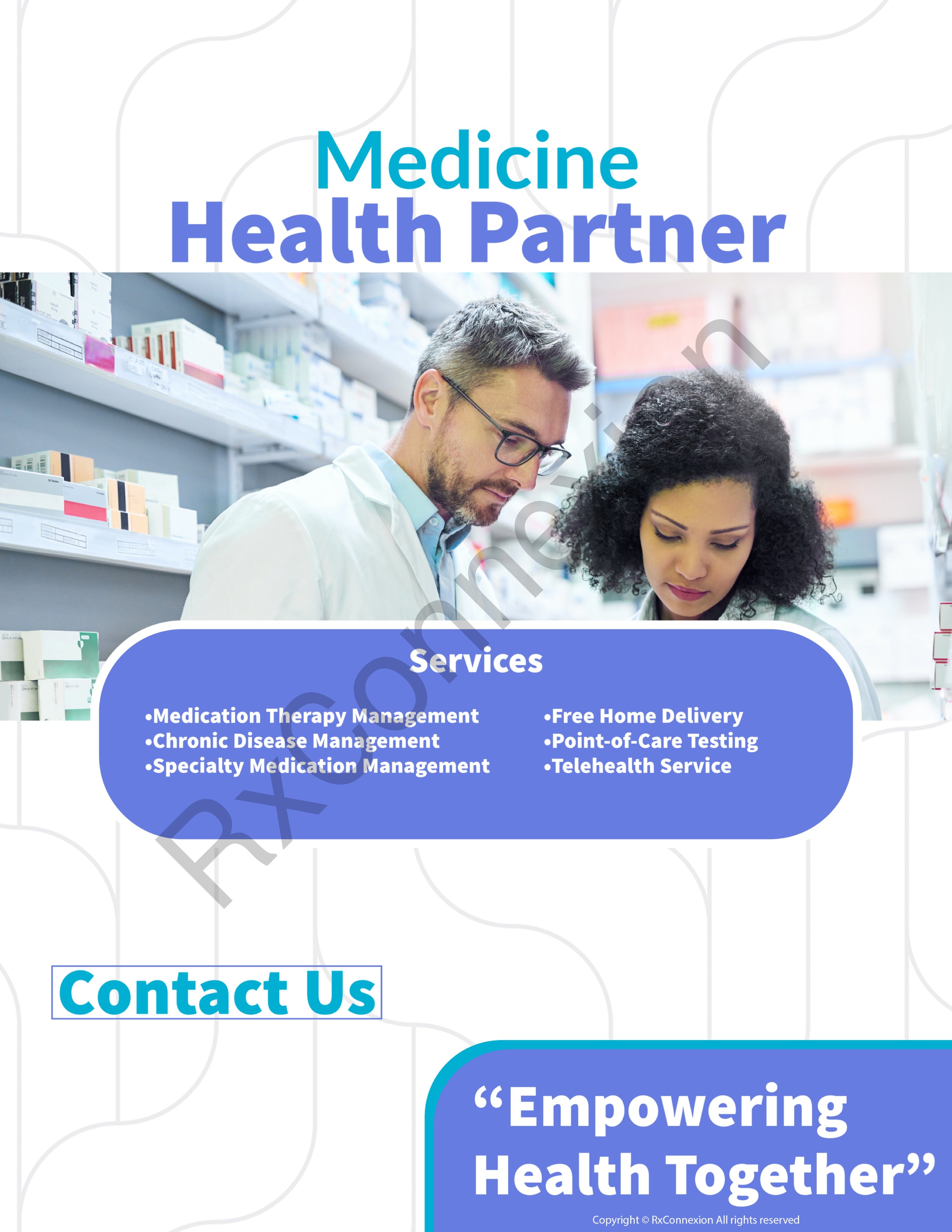 Flyer - Medicine health partner – RxConnexion
