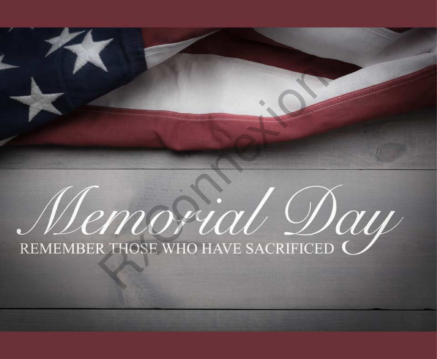 Social Media - Memorial Day