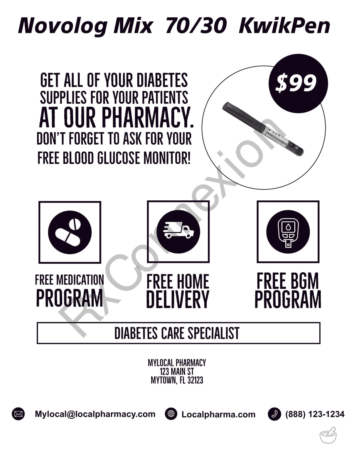 Flyer - Novolog 70/30 fax – RxConnexion