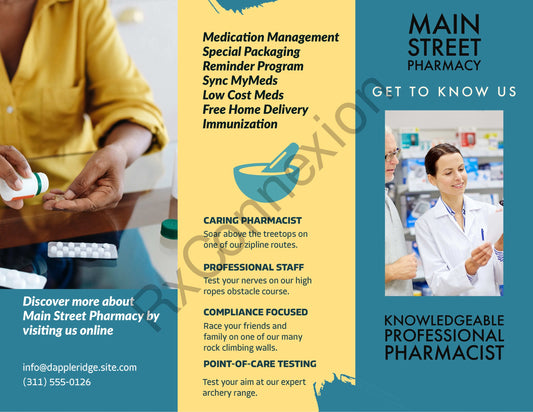 Brochure Pharmacy Design 1500B