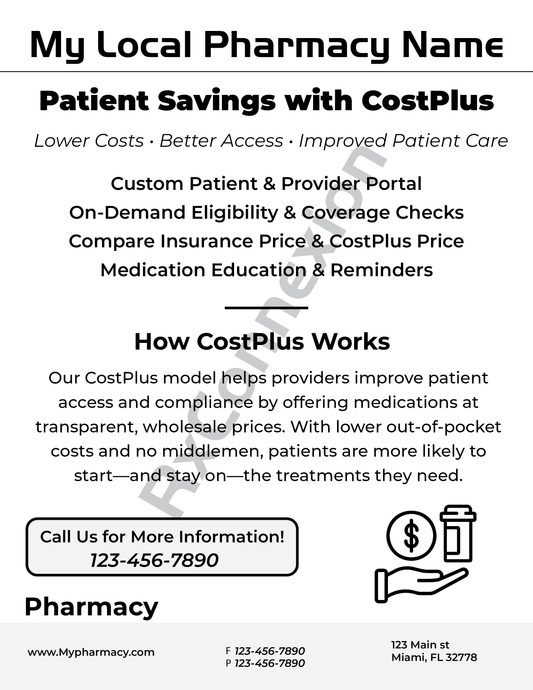 Flyer - CostPlus fax 101