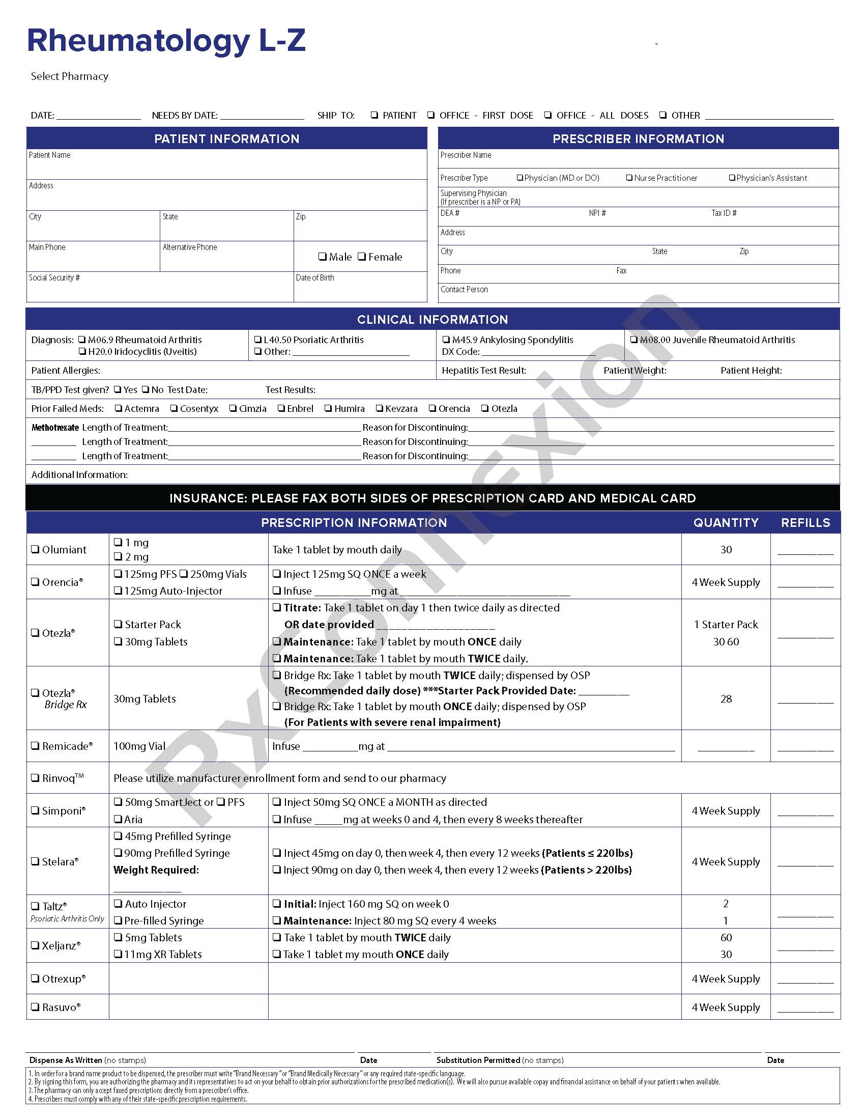 Case Files Rheumatology Rx Pad - Rheumatology L-Z – RxConnexion