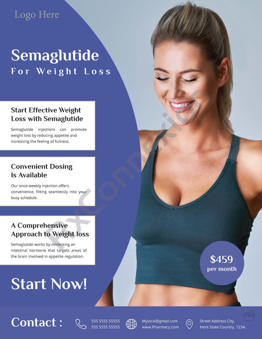 Flyer - Semaglutide for Weight Loss C