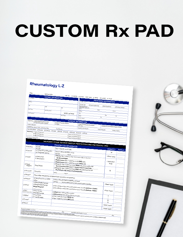 Custom Prescription Pad