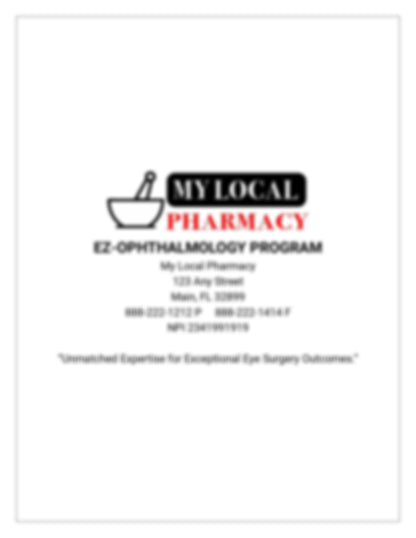 EZ Ophthalmology Program